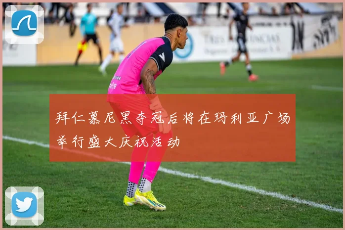 拜仁慕尼黑夺冠后将在玛利亚广场举行盛大庆祝活动
